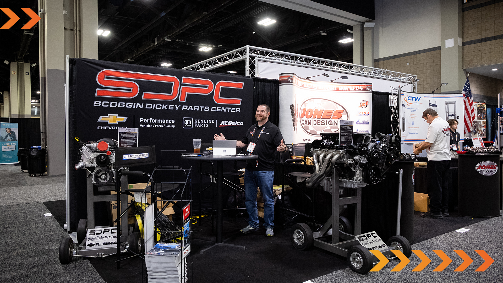 Retailers and dealers at the High Performance Expo