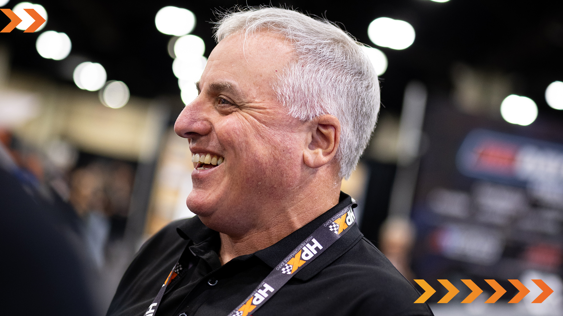 Shop owners at the High Performance Expo